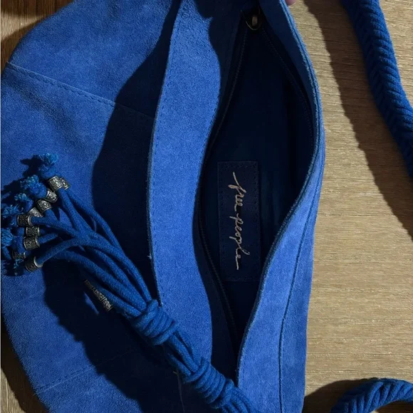 Blue Free People Bag - Picture 2 of 3